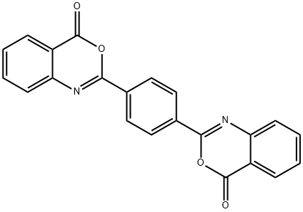 2,2’-(1,4-亚苯基)双-4H-3,1-苯并恶嗪-4-酮 结构式