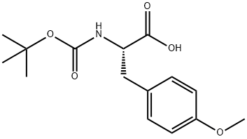 N-Boc-O-甲基-L-酪氨酸 结构式