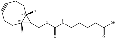 5-endo-双环[6,1,0]壬炔-戊酸 结构式