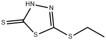 5-(乙硫基)-1,3,4-噻二唑-2-硫醇 结构式