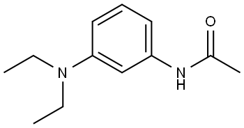 3-(N,N-二乙基氨基)乙酰苯胺 结构式