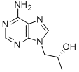 (R)-9-(2-羟丙基)腺嘌呤 结构式