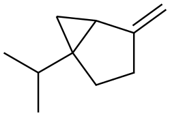 桧烯 结构式