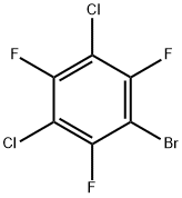 1-溴-3,5-二氯-2,4,6-三氟-苯 结构式