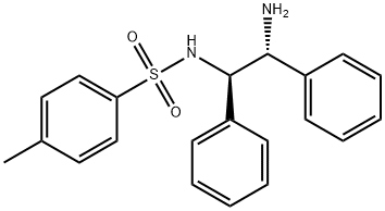 (R,R)-N-(对甲苯磺酰基)-1,2-二苯基乙二胺 结构式