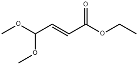(E)-4,4-二甲氧基-2-丁烯酸乙酯 结构式