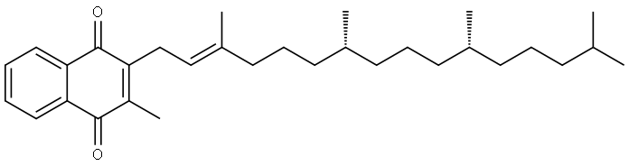 维生素 K1 结构式