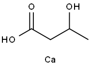 R-3-羟基丁酸钙 结构式