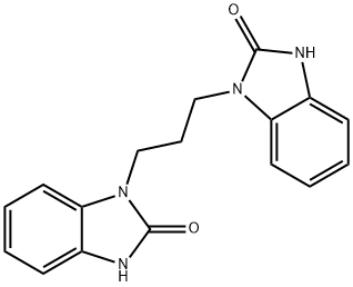 1,1'-(丙烷-1,3-二基)双(1,3-二氢-2H-苯并[d]咪唑-2-酮) 结构式