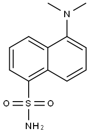 丹磺酰胺 结构式