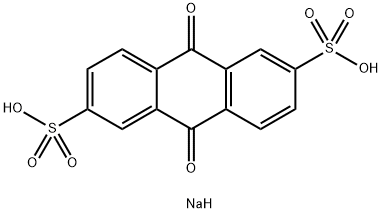蒽醌-2,6-二磺酸钠 结构式