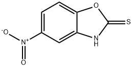 2-巯基-5-硝基苯并噁唑 结构式