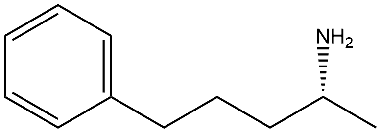 (2R)-5-苯基戊烷-2-胺 结构式