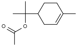 乙酸松油酯 结构式