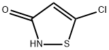 5-氯-3-羟基异噻唑 结构式