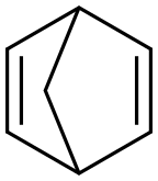 2,5-降冰片二烯 结构式