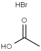 溴化氢乙酸溶液 结构式