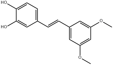 3'-羟基紫檀烯 结构式