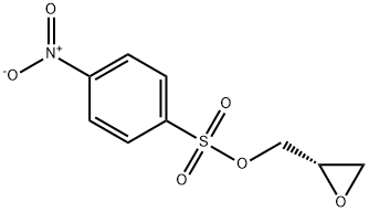 4-硝基苯磺酸(S)-环氧丙酯 结构式