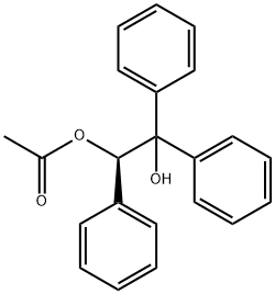 (R)-(+)-2-羟基-1,2,2-三苯基乙酸乙酯 结构式