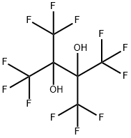 六氟-2,3-双(三氟甲基)丁-2,3-二醇 结构式