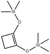 1,2-双(三甲基硅氧基)环丁烯 结构式