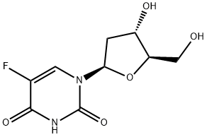 5-氟-2'-脱氧尿苷 结构式