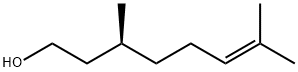 (S)-(-)-β-香茅醇 结构式