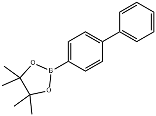 4-联苯硼酸频哪醇酯 结构式