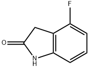 4-氟吲哚-2-酮 结构式