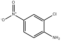 2-氯-4-硝基苯胺 结构式
