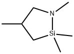 N-甲基氮杂-2,2,4-三甲基硅杂环戊烷(询价) 结构式