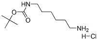 N-Boc-1,6-二氨基己烷盐酸盐 结构式
