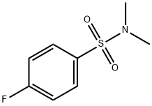 4-氟-N,N-二甲基苯磺酰胺 结构式