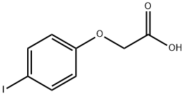 4-碘苯氧基乙酸 结构式