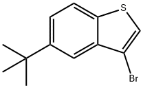 3-溴-5-(叔丁基)苯并[b]噻吩 结构式