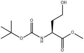N-Boc-L-高丝氨酸甲酯 结构式