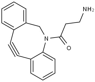 氮杂二苯并环辛炔胺 结构式