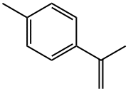 1-异丙烯基-4-甲基苯 结构式
