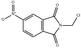 N-氯甲基-4-硝基邻苯二甲酰亚胺 结构式