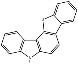 5H-苯并[4,5]噻吩并[3,2-c]咔唑 结构式