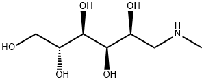 N-甲基-D-葡糖胺 结构式