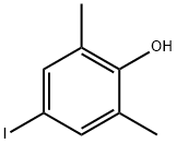 4-碘-2,6-二甲苯酚 结构式