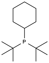 二叔丁基环己基膦 结构式