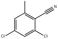 2,4-二氯-6-甲基苯甲腈 结构式