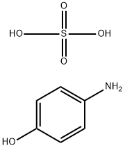 4-氨基苯酚硫酸盐 结构式