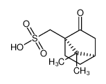 D(+)-10-樟脑磺酸 结构式