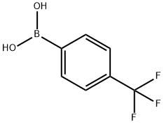 4-(三氟甲基)苯硼酸 结构式