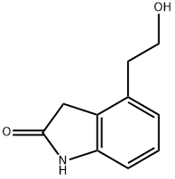 4-(2-羟乙基)羟吲哚 结构式