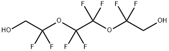 2,2'-((全氟乙烷-1,2-二基)双(氧基))双(2,2-二氟乙醇) 结构式